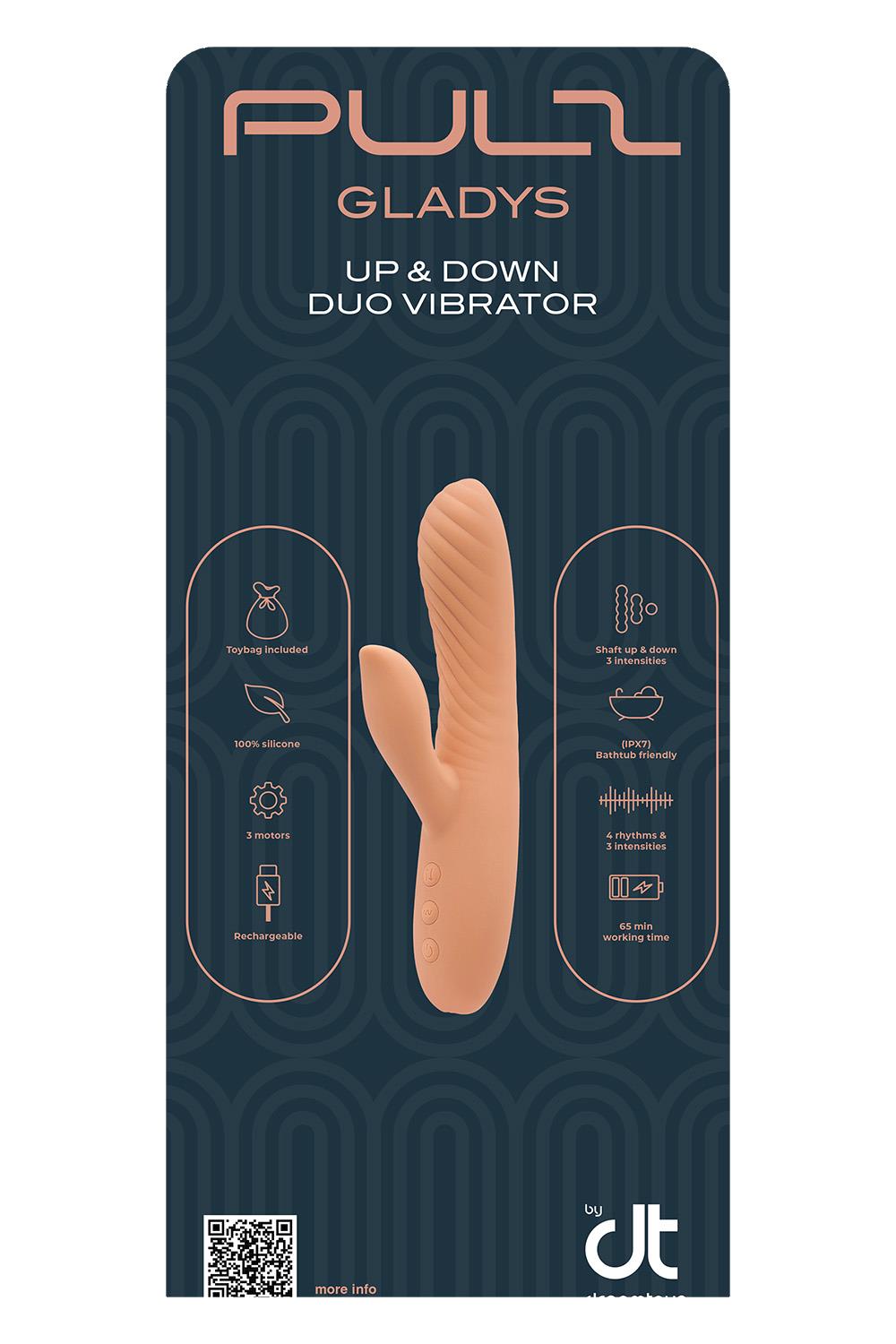 INLAY DREAMTOYS PULZ GLADYS UP&DOWN DUO VIBRATOR