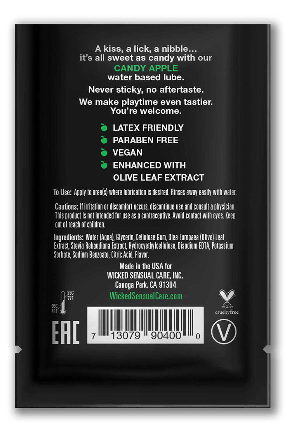 SACHET WICKED CANDY APPLE 50PCS