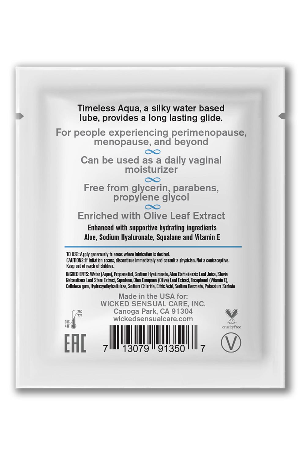 WICKED SACHET SIMPLY TIMELESS AQUA 30PCS