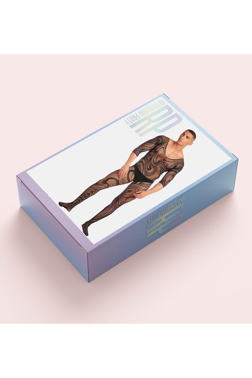 RAINBOW PARTY SUPERNOVA 2PC SET BLACK