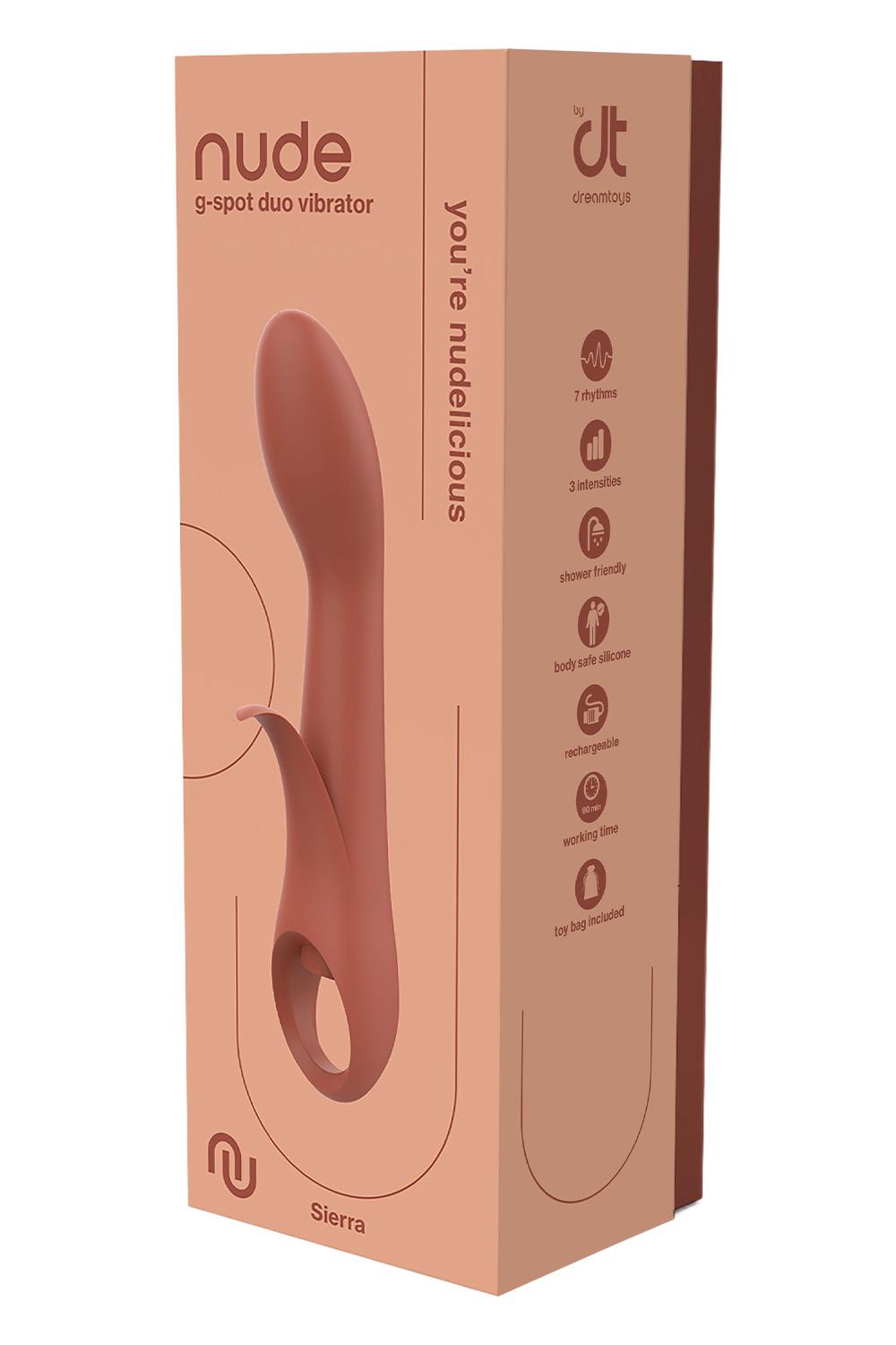 TESTER NUDE G-SPOT DUO VIBRATOR